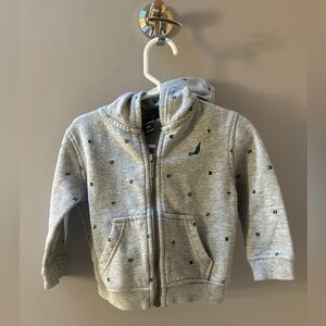 Nautica zip up hoodie. Size 18 month. Great used condition